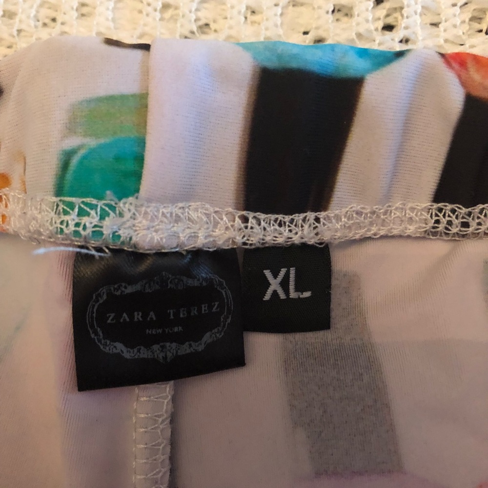 Zara Terez Sz xl 16 euc nail polish leggings - Picture 3 of 5